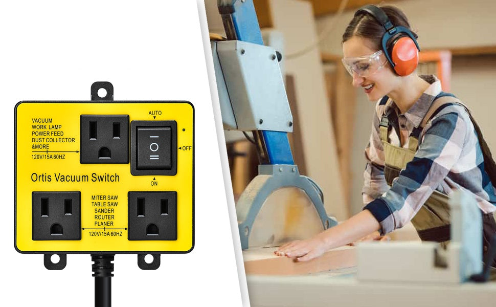 Streamline Your Workshop with the Ortis Automatic Vacuum Switch: Boost Efficiency and Cleanliness
