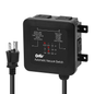 2026 New! Automatic Vacuum Switch - Ortis Dust Control Autoswitch for 3 Power Tools, Delay Vacuum On/Off to Prevent Circuit Overload and Tripping, Adjustable Actuation Threshold, Black