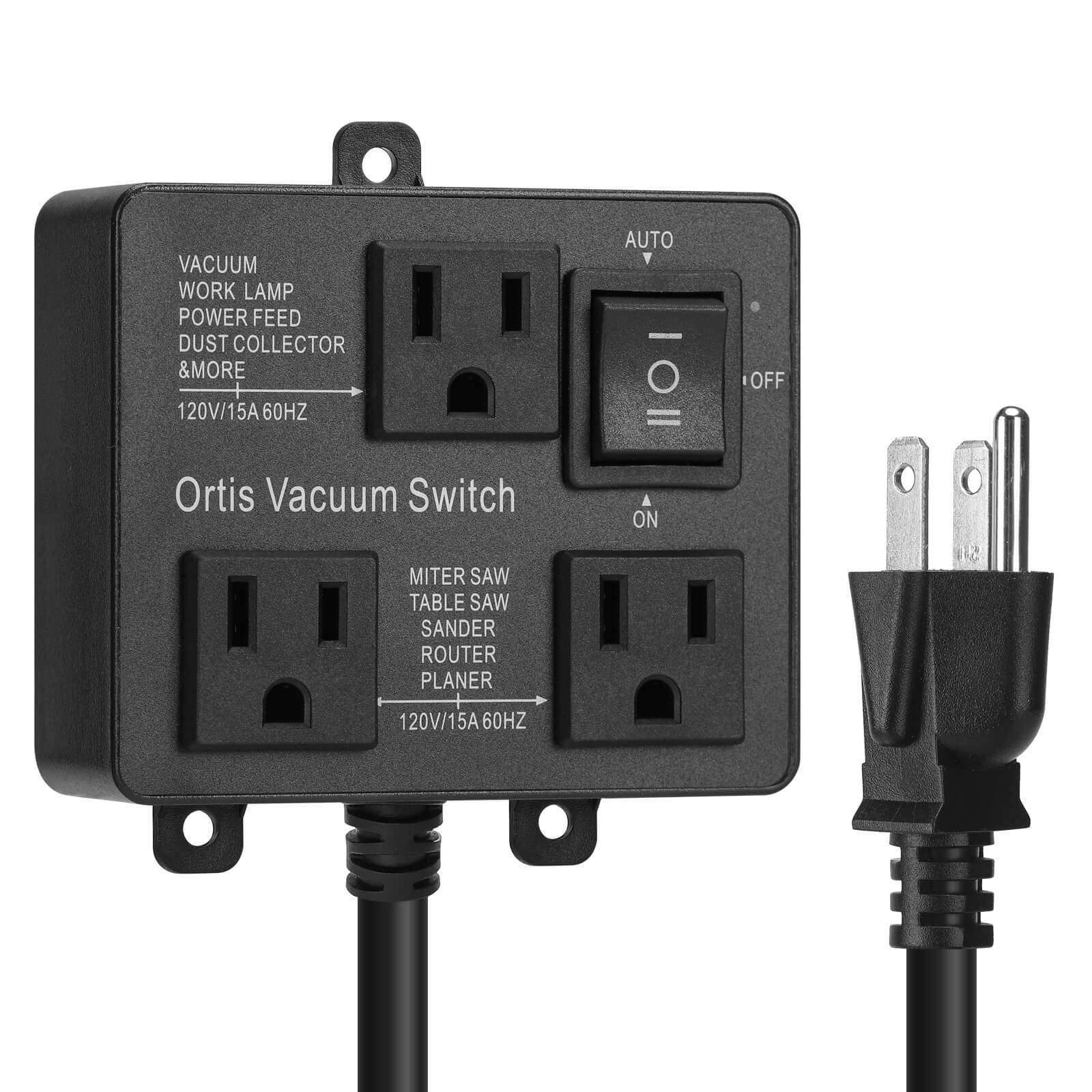 Automatic Vacuum Switch, Ortis Vacuum Switch for More Power Tools, Del ...