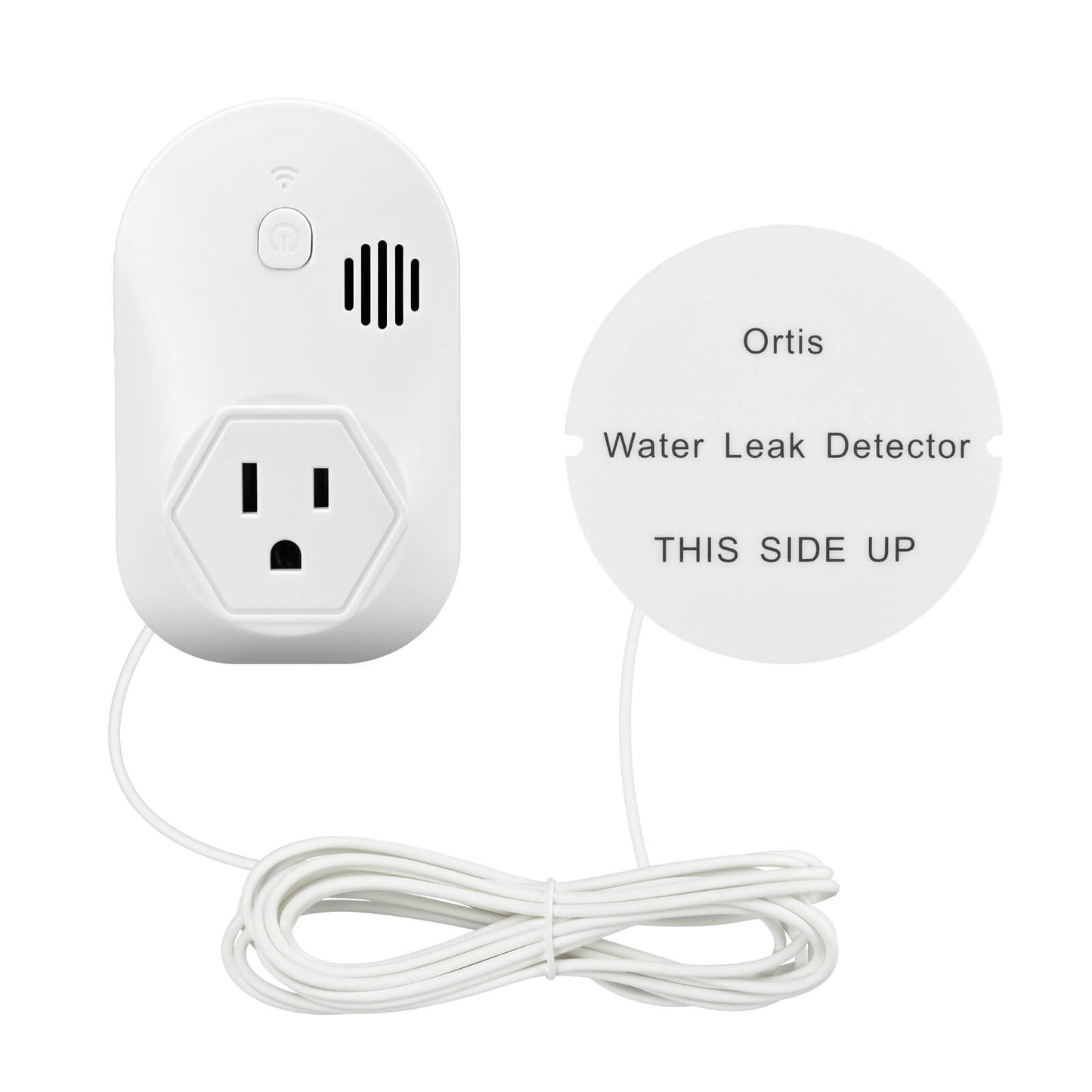 Water Leak Detector, Ortis Water Detector Alarm, 95 dB Loud Alarm, Prevent Serious Floods and Water Damage