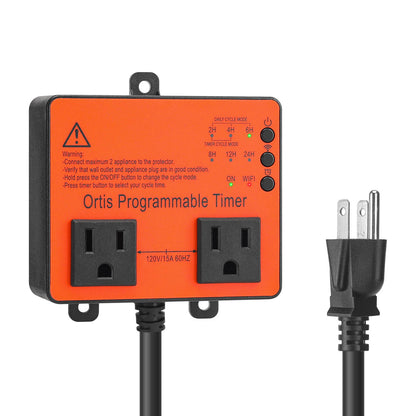 WiFi Above Ground Pool Timer Switch, Ortis Smart Pool Timer with Smart Life App Control